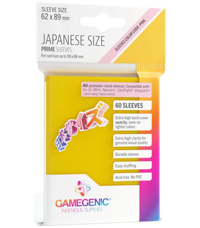 Gamegenic Japanese Sleeve Amarillo