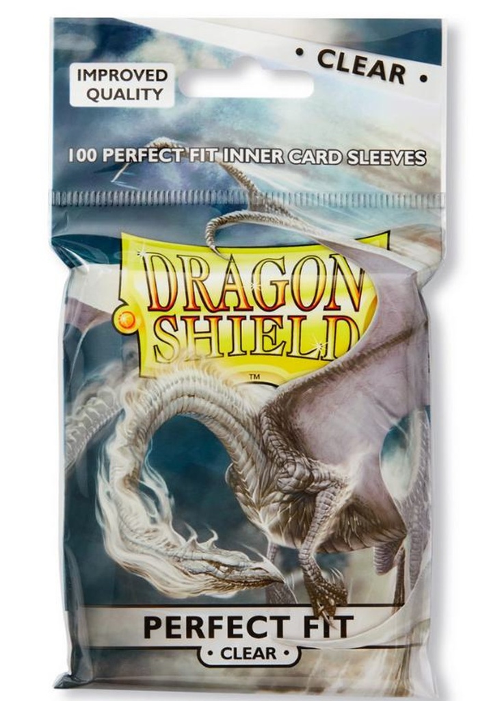 Dragon Shield Standard Perfect Fit - Clear (100ct)
