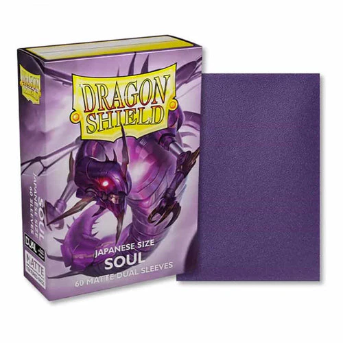 Dragon Shield Japanese Sleeves Matte Dual Purple/Soul - 60ct