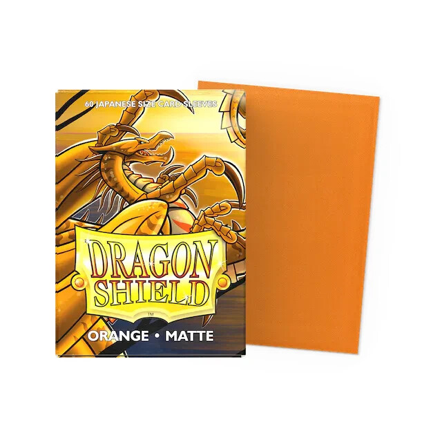 Dragon Shield Japanese Orange Matte 60ct