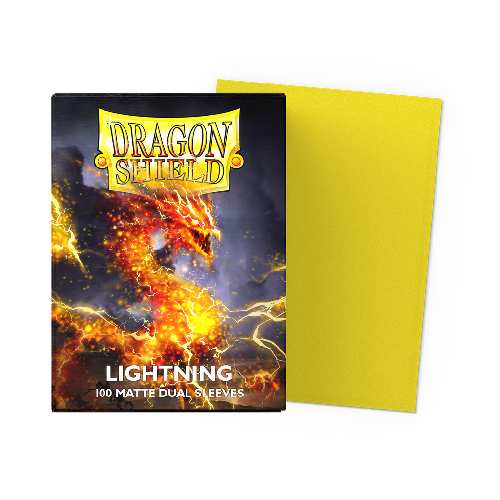 Dragon Shield Standard Sleeves Matte Dual - Lightning 100ct