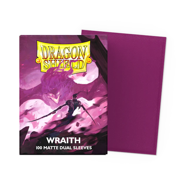 Dragon Shield Standard Sleeves Matte Dual - Wraith 'Alaric, Chaos Wraith' 100ct