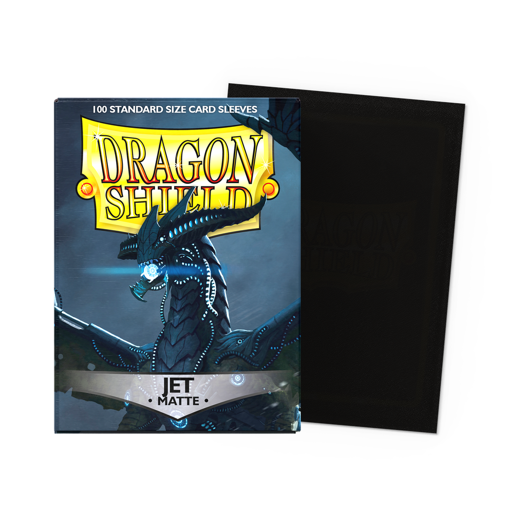 Dragon Shield Standard Sleeves Matte - Jet 100ct