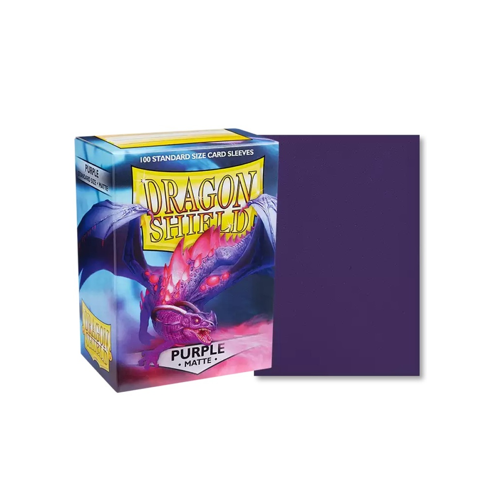 Dragon Shield Standard Sleeves Matte - Purple 100ct