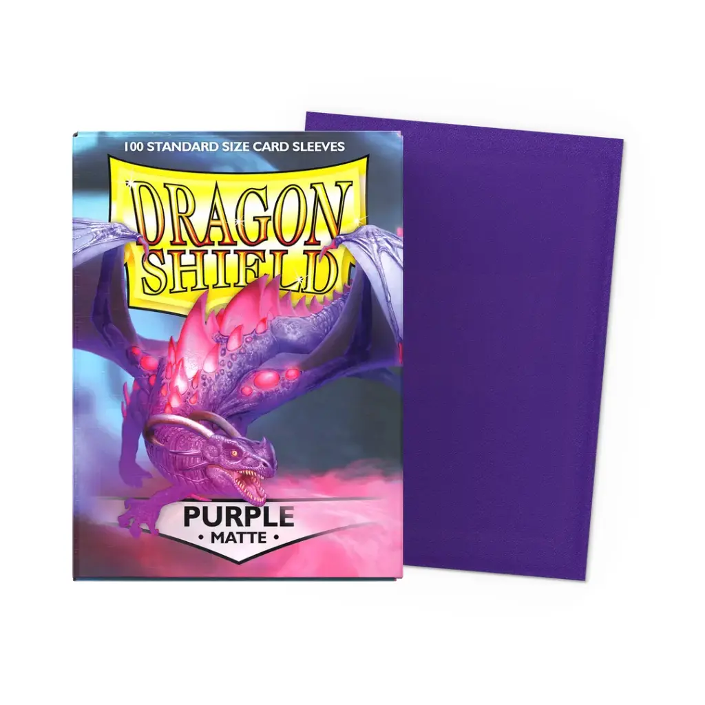 Dragon Shield Standard Sleeves Matte - Purple 100ct