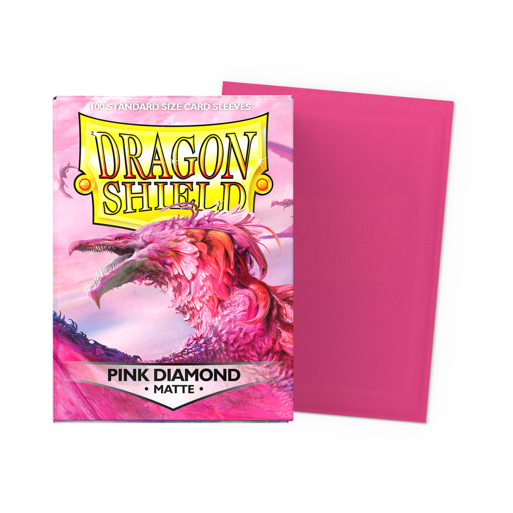 Dragon Shield Standard Sleeves Matte - Pink Diamond 100ct