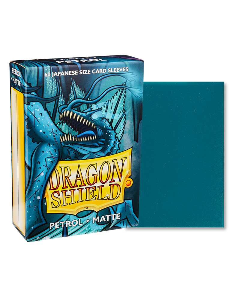Dragon Shield Japanese Sleeves Matte - Petrol 60ct