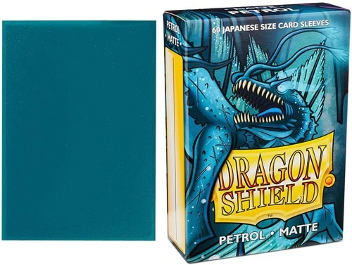 Dragon Shield Japanese Sleeves Matte - Petrol 60ct