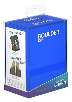 Ultimate Guard Boulder Deck Case 60+ Sapphire
