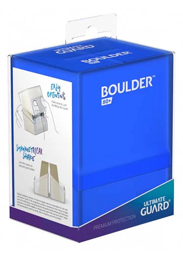Ultimate Guard Boulder Deck Case(TM) 80+ Standard Size Sapphire
