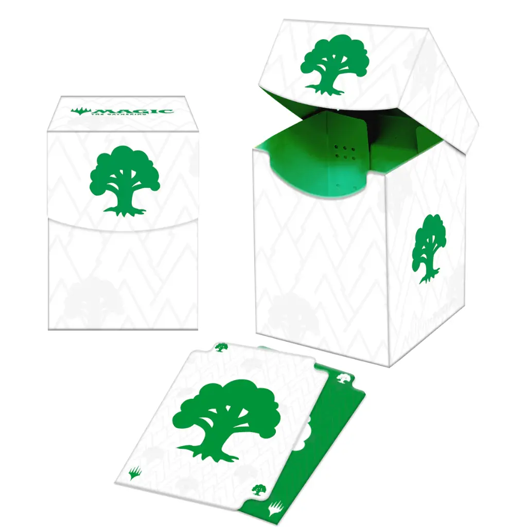 Ultra Pro Mana 8 - 100+ Deck Box - Forest for Magic: The Gathering (19929)
