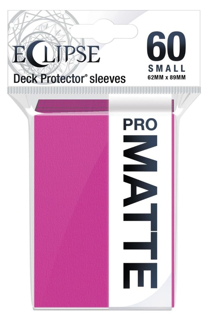 Ultra Pro Eclipse Matte Small Sleeves: Hot Pink