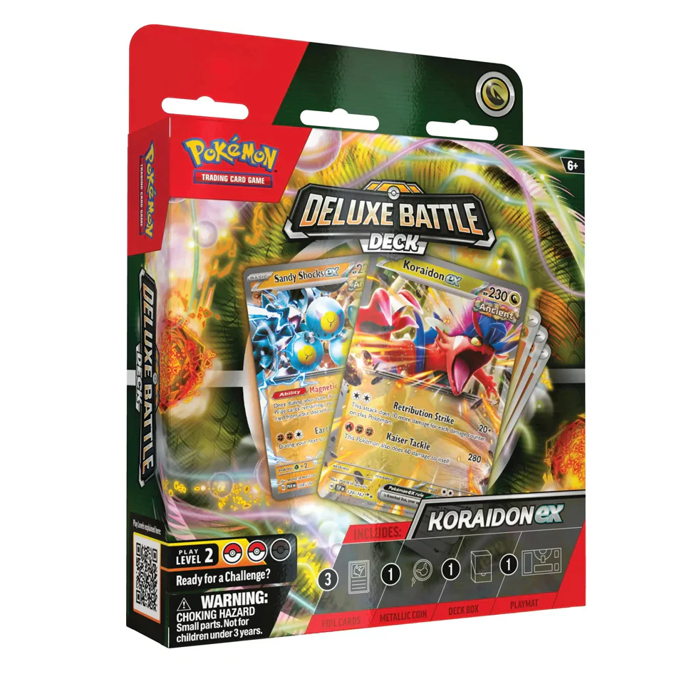 Pokémon TCG: Koraidon ex Deluxe Battle Deck - ENGLISH
