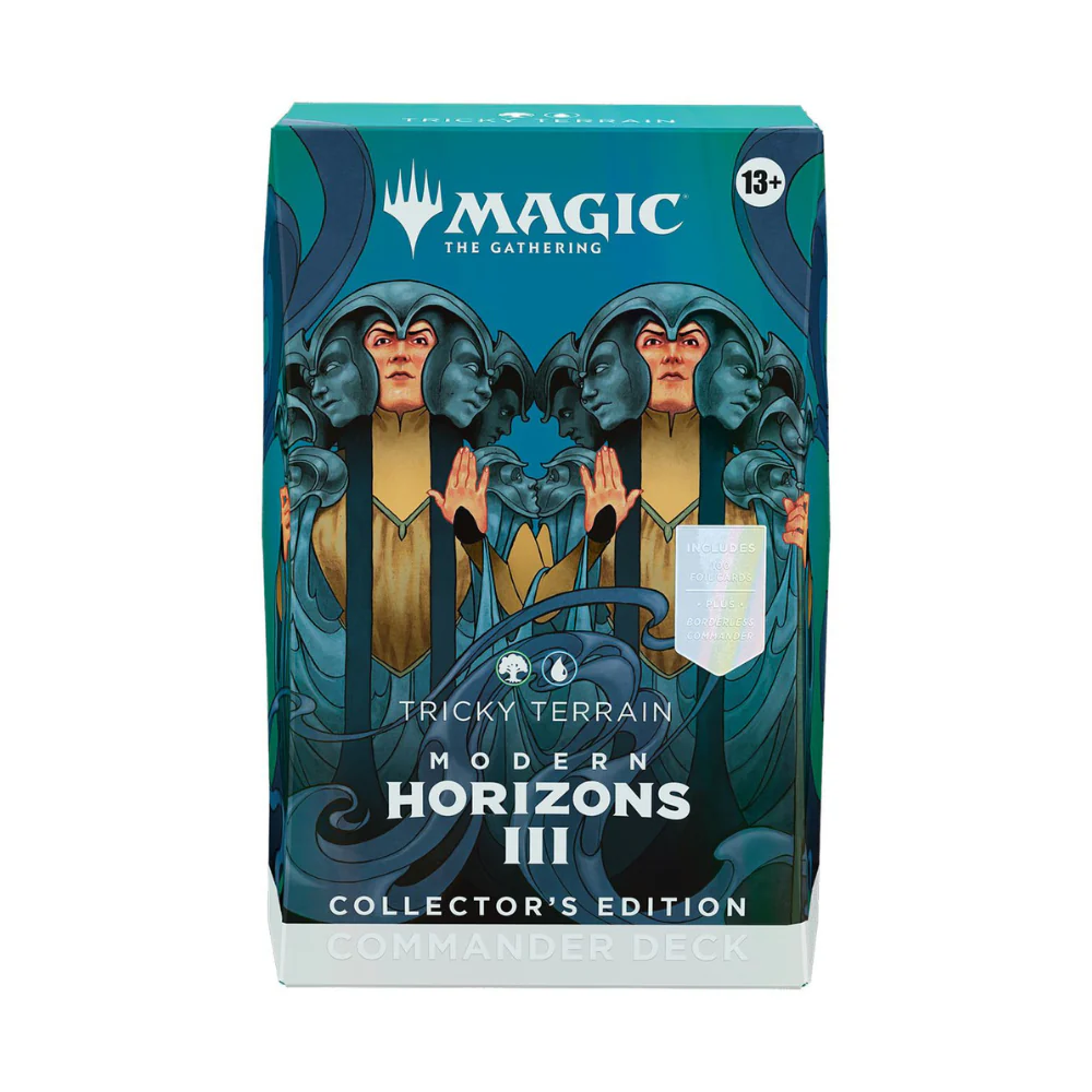 Magic the Gathering: "Modern Horizons 3" Commander Deck Collector's Edition - Tricky Terrain