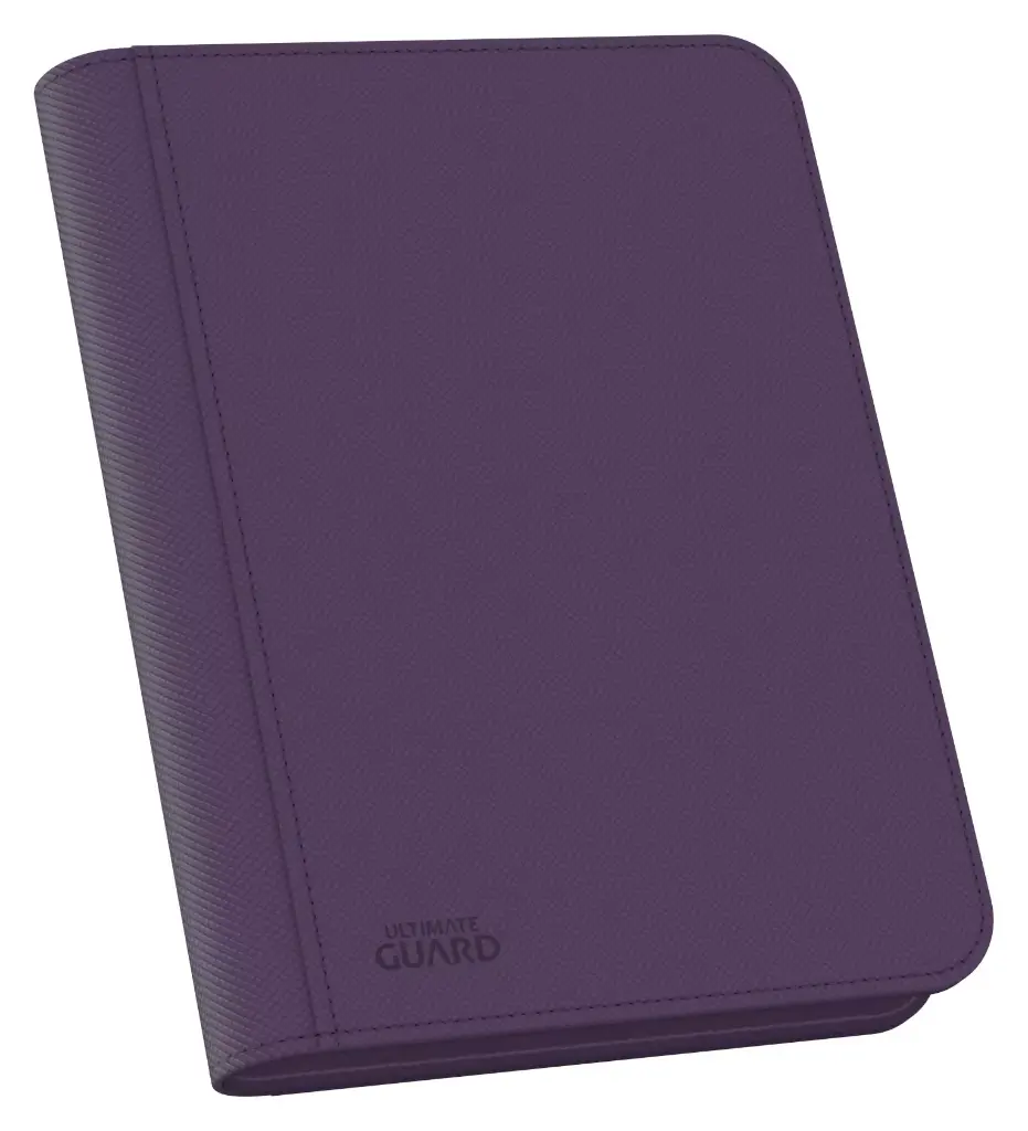 Ultimate Guard Zipfolio 160 – 8-Pocket Xenoskin Purple