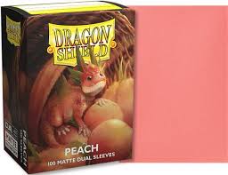 Dragon Shield Standard Sleeves Matte Dual - Peach Piip 100ct.