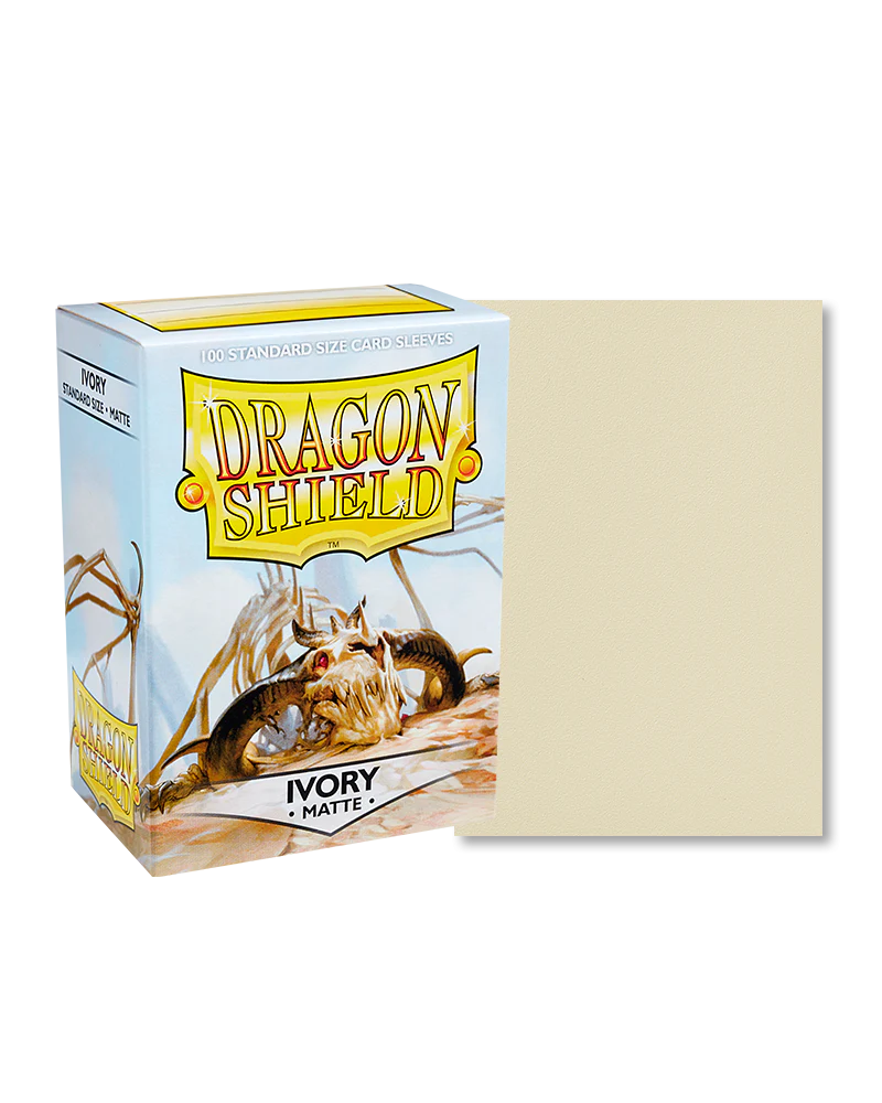 Dragon Shield Standard Sleeves Matte - Ivory 100ct.