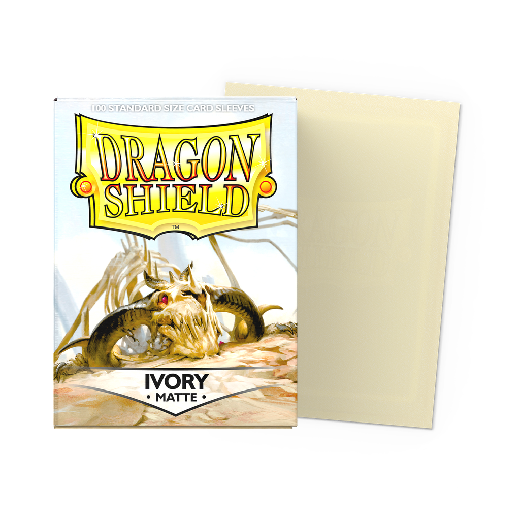 Dragon Shield Standard Sleeves Matte - Ivory 100ct.