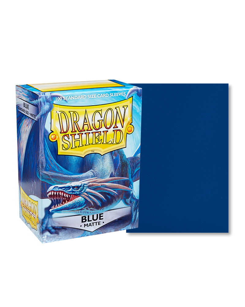 Dragon Shield Standard Sleeves Matte - Blue 100ct