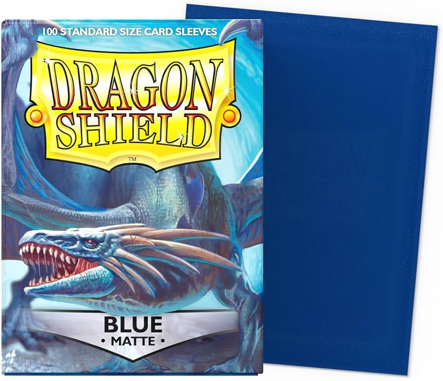 Dragon Shield Standard Sleeves Matte - Blue 100ct