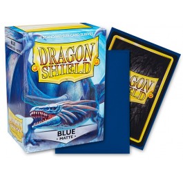 Dragon Shield Standard Sleeves Matte - Blue 100ct
