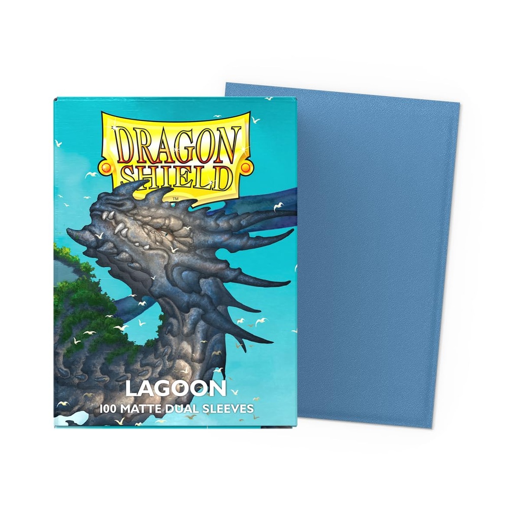 Dragon Shield Standard Sleeves Matte Dual - Lagoon 100ct.