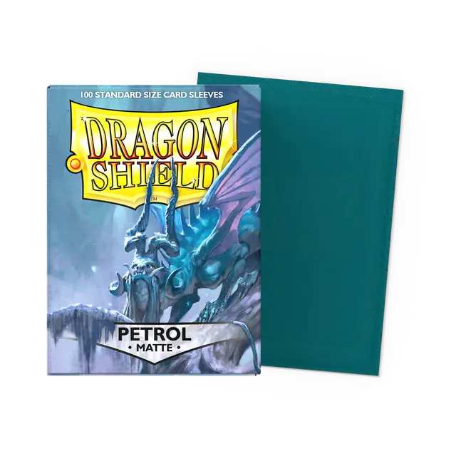 Dragon Shield Standard Sleeves Matte - Petrol 100ct.