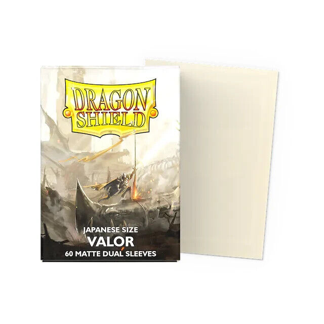 Dragon Shield: Valor - Matte Dual Japanese Size Card Sleeves (60ct)