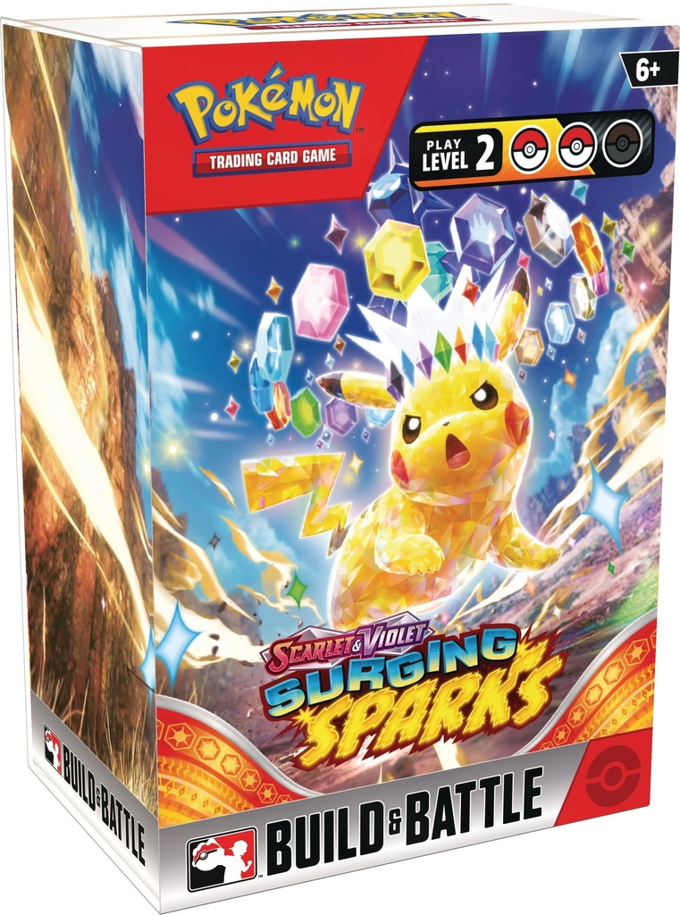 Pokémon TCG: Scarlet & Violet 8 - "Surging Sparks" Prerelease Kit - SPANISH