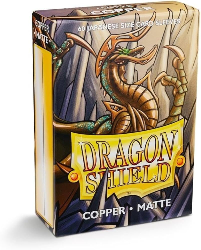Dragon Shield Japanese Sleeves Matte - Copper 60ct.