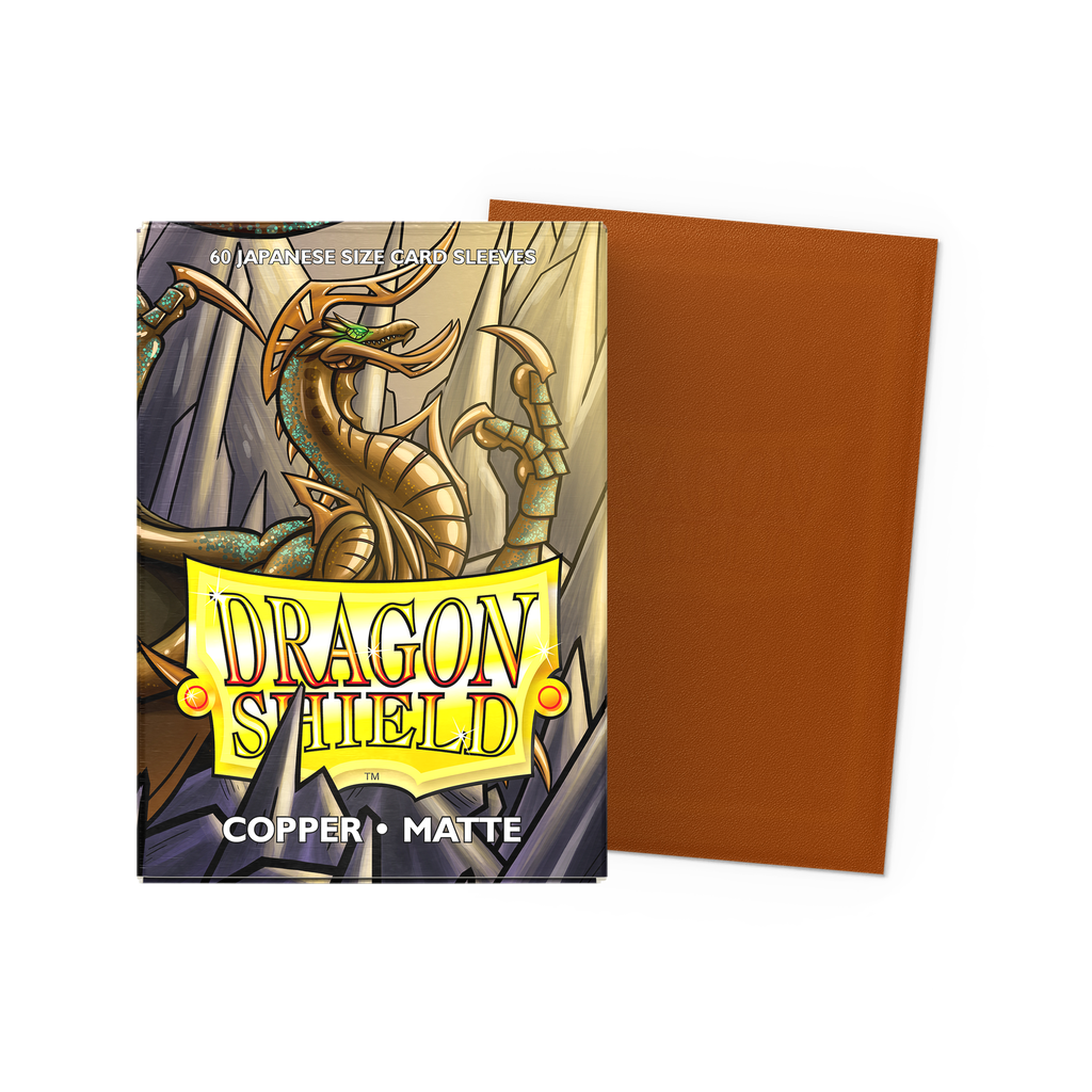 Dragon Shield Japanese Sleeves Matte - Copper 60ct.