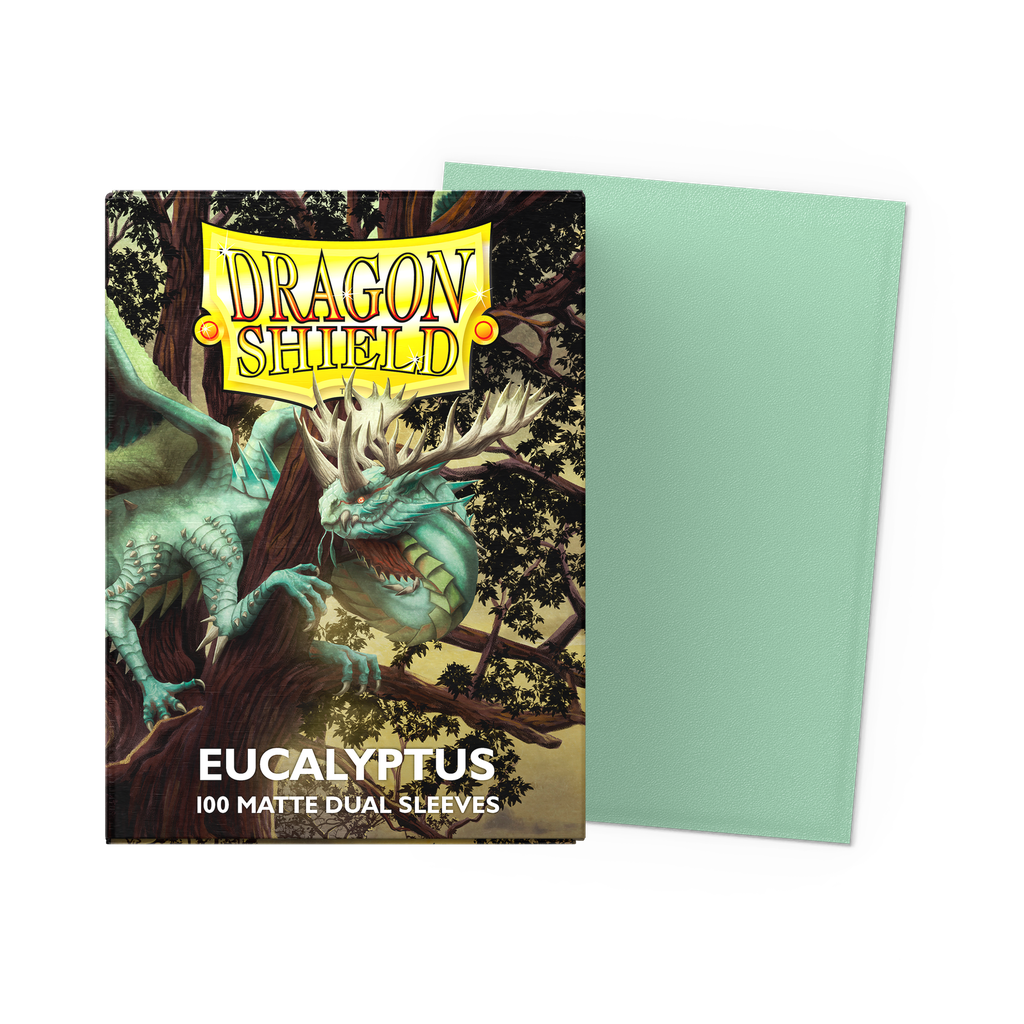 Dragon Shield Standard Sleeves Matte Dual - Eucalyptus 100ct