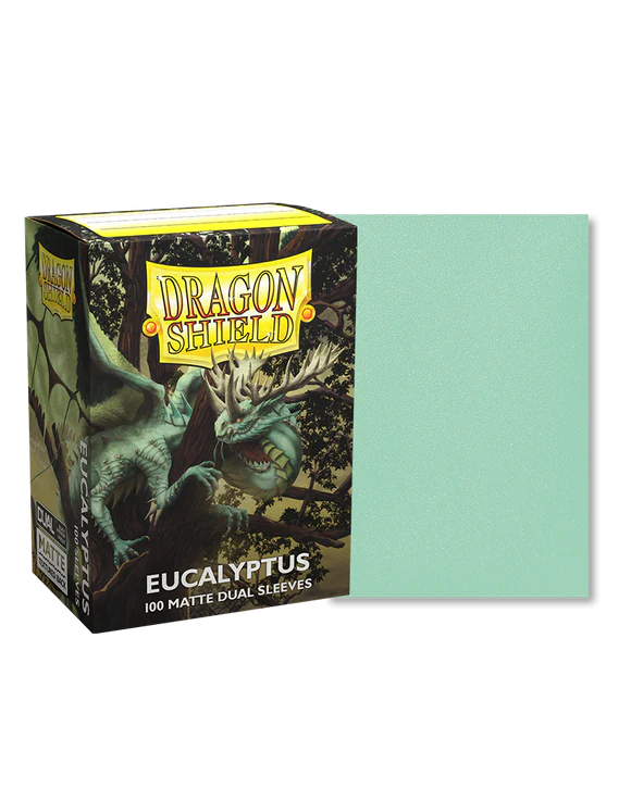 Dragon Shield Standard Sleeves Matte Dual - Eucalyptus 100ct