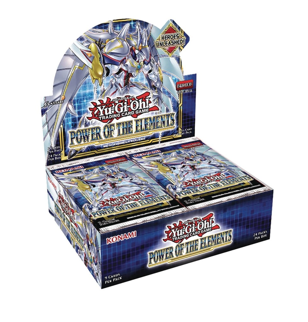 Yu-Gi-Oh! TCG "Power of the Elements" Booster Display -ENGLISH-