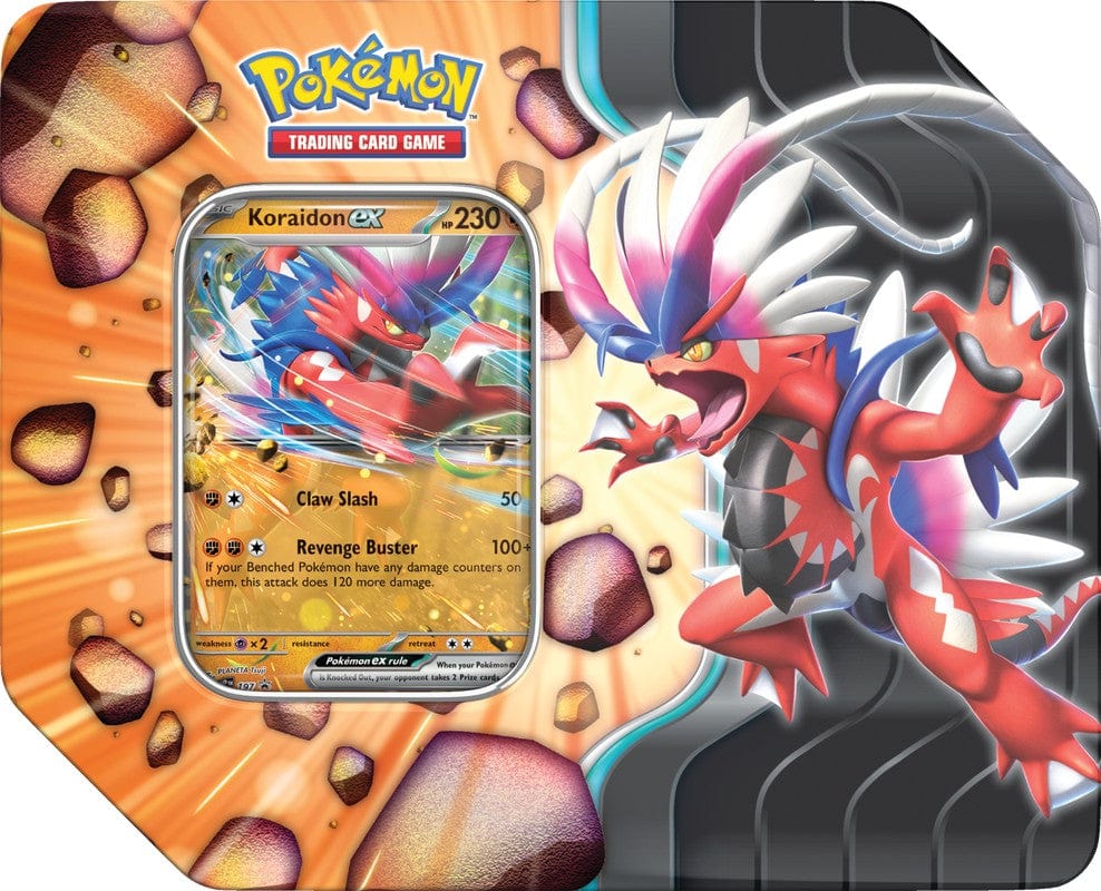 Pokémon TCG: Slashing Legends Tin - Koraidon EX -ENGLISH-