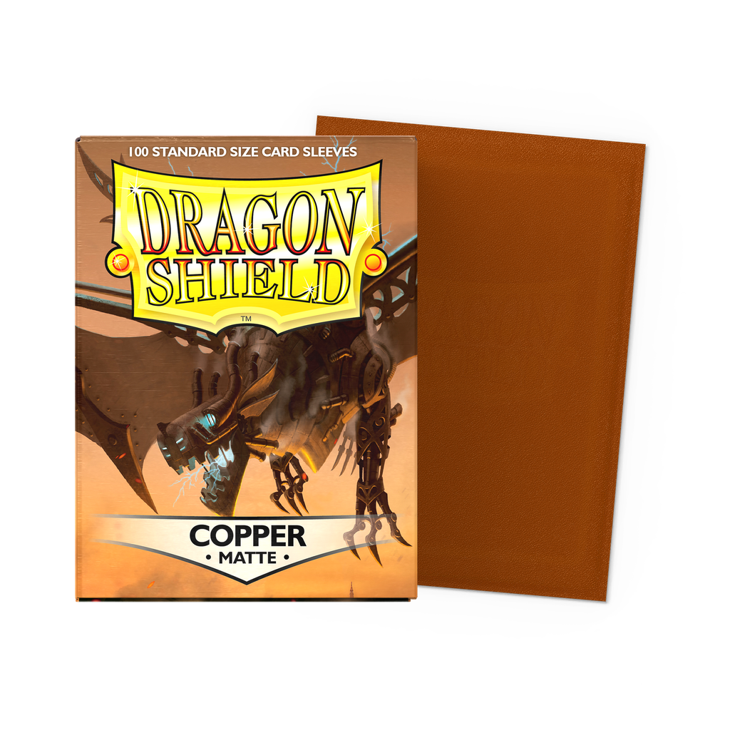 Dragon Shield Standard Sleeves Matte - Copper 100ct.