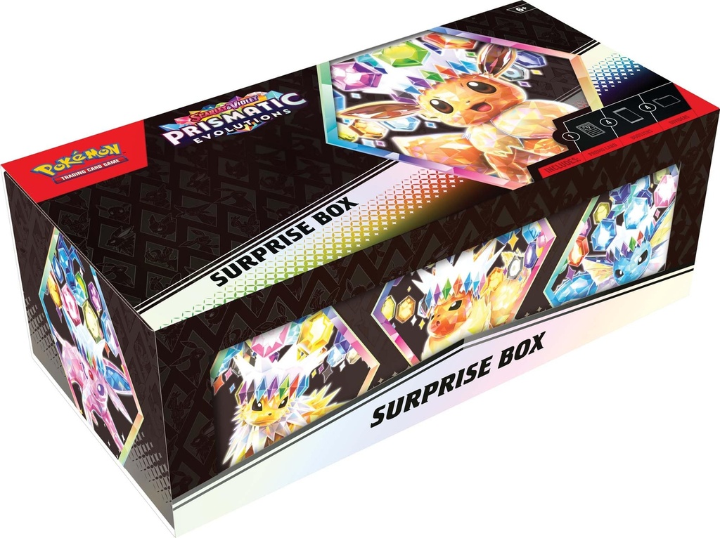 Pokemon TCG: Scarlet & Violet Prismatic Evolutions- Surprise Box Case 