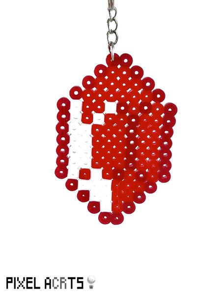 Rupia Roja Llavero
