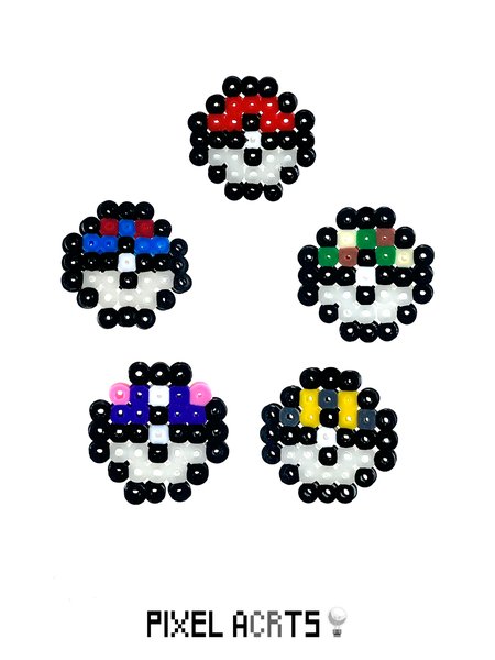Set de Fichas de Pokebolas  