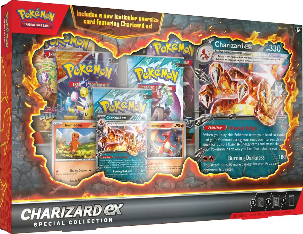 Pokémon TCG: Charizard ex Special Collection  - ENGLISH