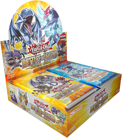Yu-Gi-Oh! TCG "Battles of Legend: Monster Mayhem" Booster Display 24ct. - ENGLISH