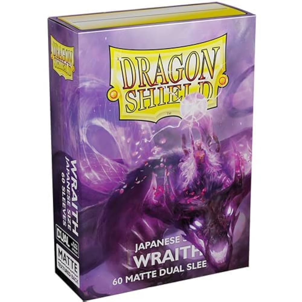 Dragon Shield Japanese Sleeves Matte Dual - Wraith 'Alaria, Righteous Wraith' 60ct