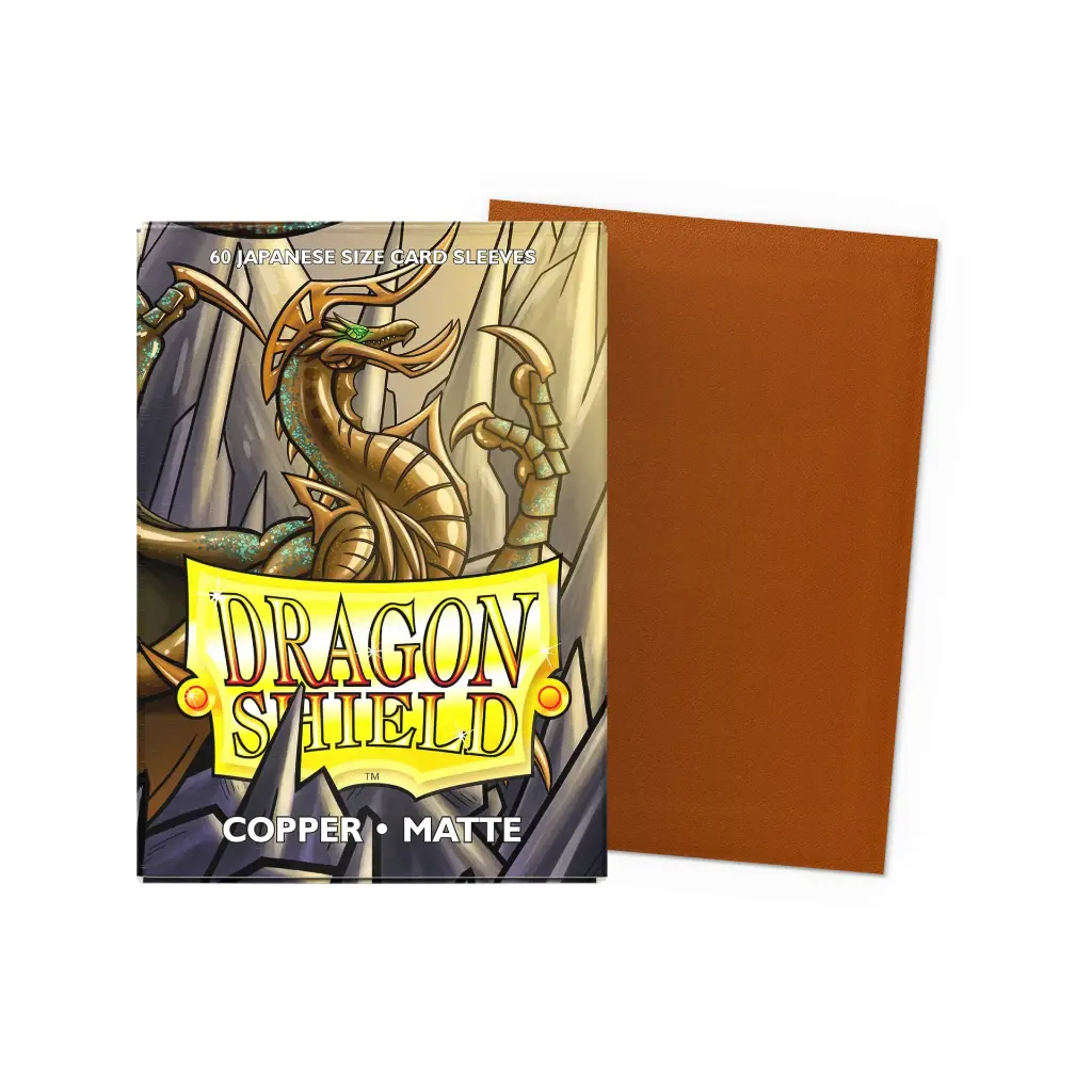 Dragon Shield Japanese Sleeves Matte - Cooper 60ct. 