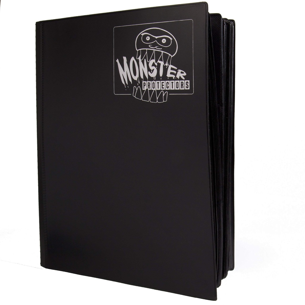 Monster Protectors - Mega Monster 9-pocket binder - Matte Black