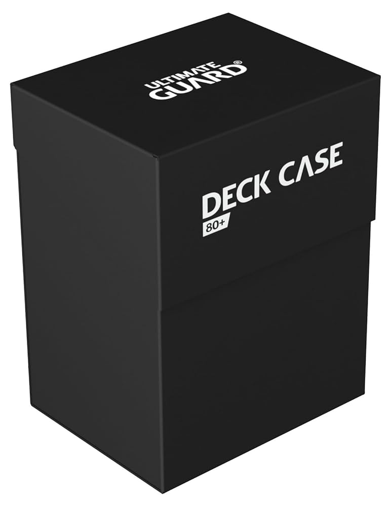 Ultimate Guard Deck Case 80+ Standard Size - Black