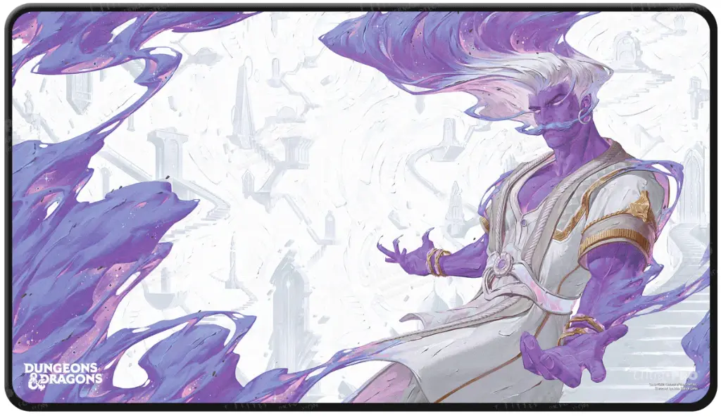 Ultra Pro - Quests from the Infinite Staircase Black Stitched Playmat Alternate Art for Dungeons & Dragons