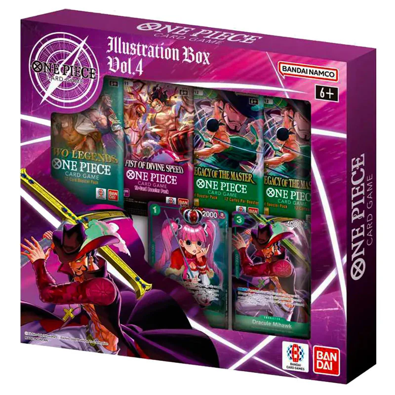 BAN2802211: One Piece TCG: Illustration Box (IB-04) 