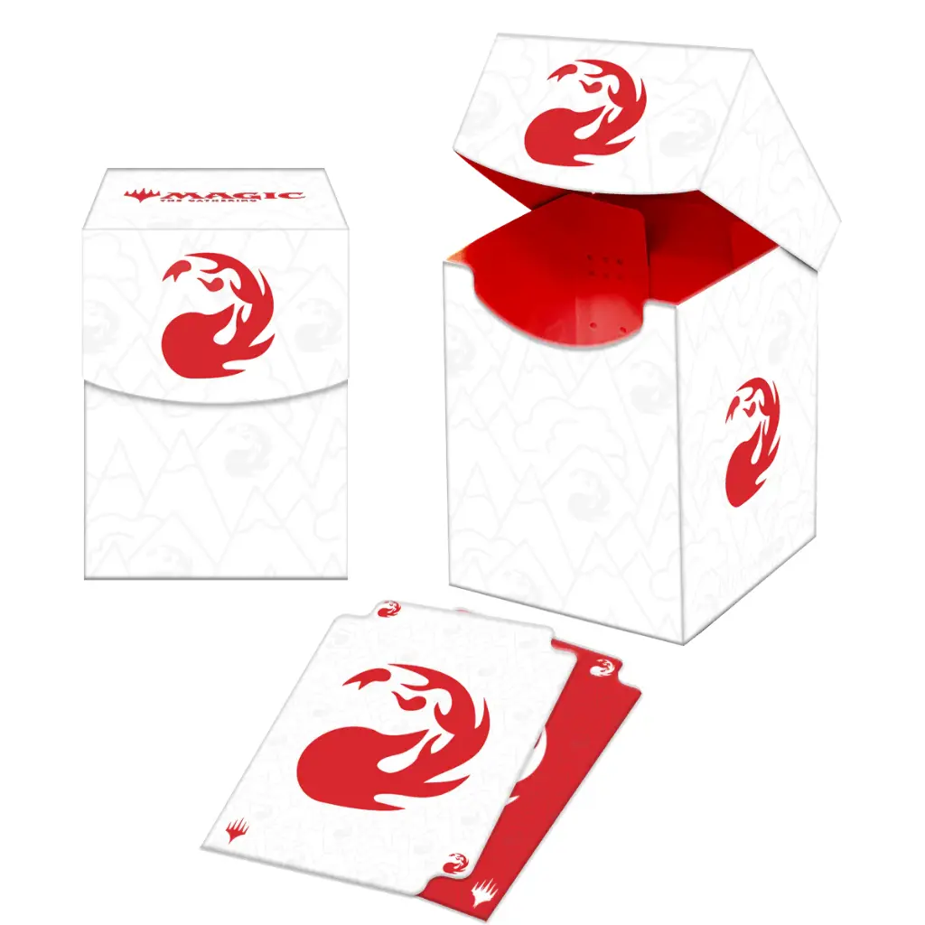 Mana 8 - 100+ Deck Box - Mountain for Magic: The Gathering