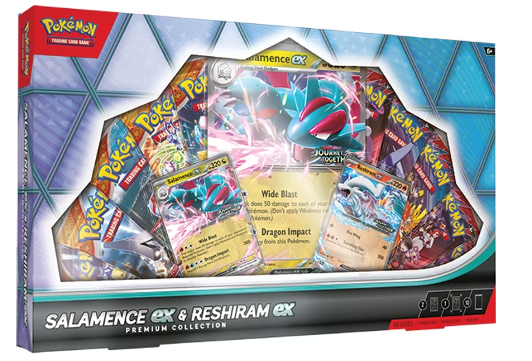 Salamence ex & Reshiram ex Premium Collection