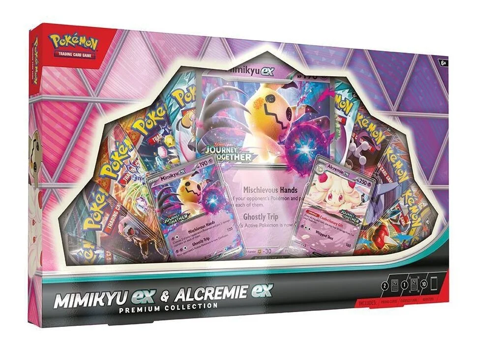 Pokémon TCG: Mimikyu ex & Alcremie ex Premium Collection -English-